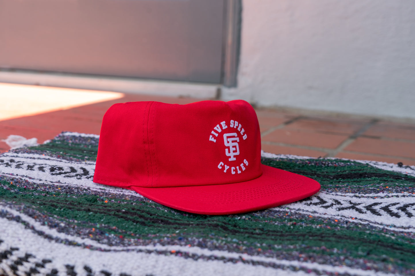 FIVE SPEED RED SF HAT