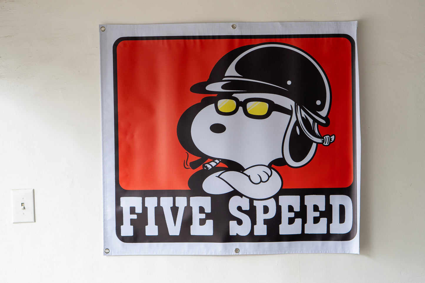 FIVE SPEED BANNER