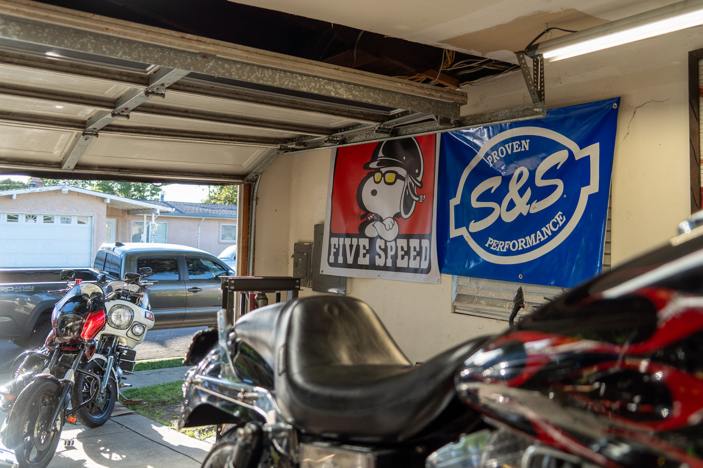 FIVE SPEED BANNER