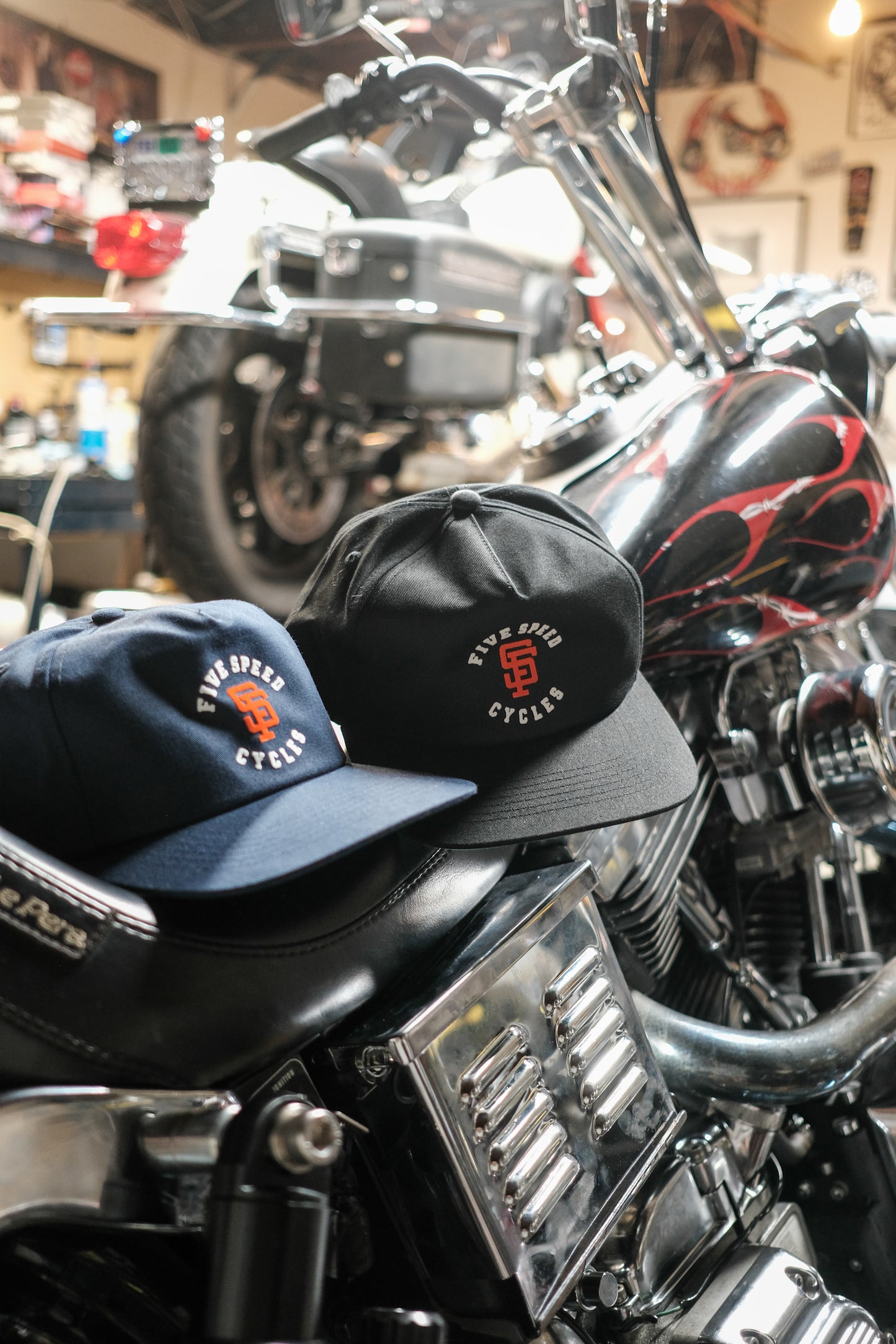 FIVE SPEED BLACK SF HAT